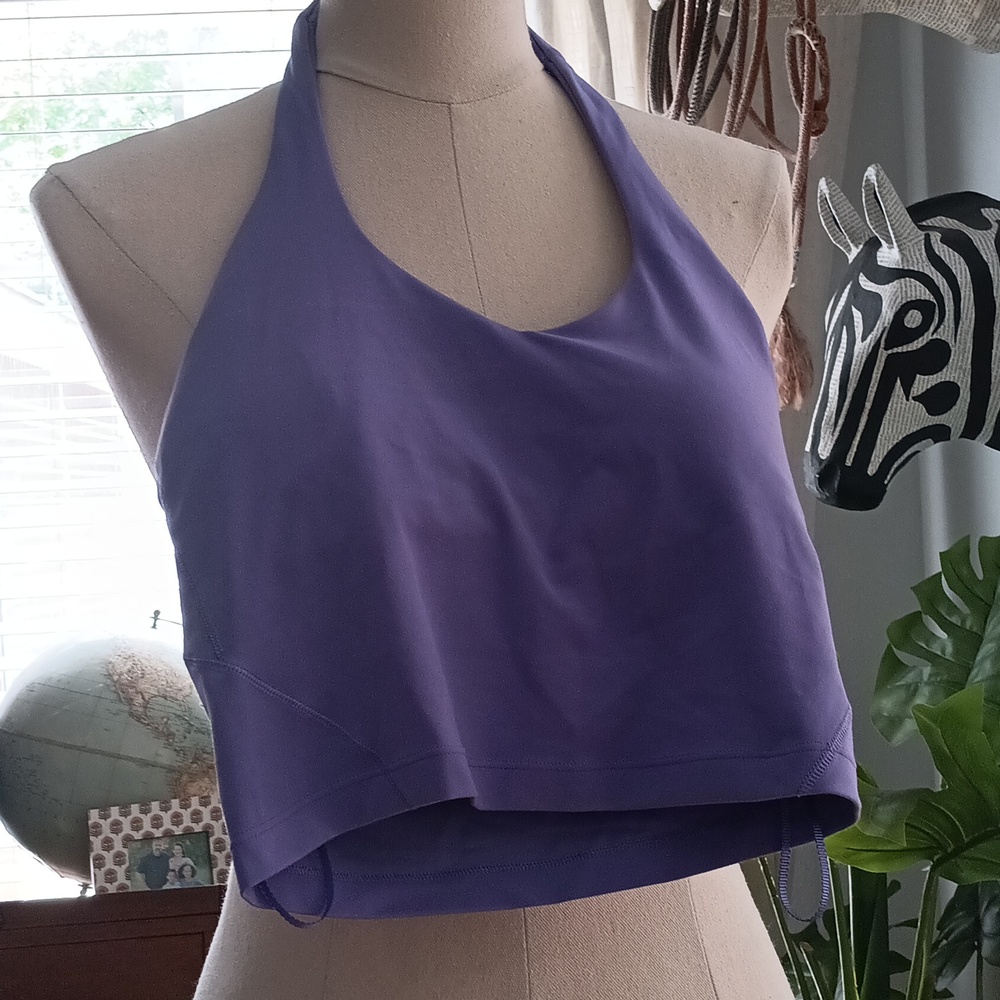 Lululemon halter cropped tank